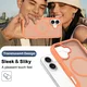 Apple iPhone 16 Hoesje Full Protect 360° Cover met MagSafe Matte Oranje afbeelding 8