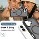 Apple iPhone 16 Hoesje Full Protect 360° Cover met MagSafe Matte Zwart afbeelding 5