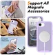 Apple iPhone 17e / 16e Hoesje Full Protect 360° Cover met MagSafe Matte Paars afbeelding 7