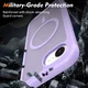 Apple iPhone 17e / 16e Hoesje Full Protect 360° Cover met MagSafe Matte Paars afbeelding 4