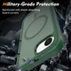 Apple iPhone 17e / 16e Hoesje Full Protect 360° Cover met MagSafe Matte Groen afbeelding 4