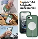 Apple iPhone 17e / 16e Hoesje Full Protect 360° Cover met MagSafe Matte Groen afbeelding 7