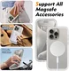 Apple iPhone 15 Pro Max Hoesje Full Protect 360° Cover MagSafe Matte Transparant afbeelding 5