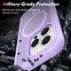 Apple iPhone 15 Pro Hoesje Full Protect 360° Cover met MagSafe Matte Paars afbeelding 3