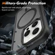 Apple iPhone 15 Pro Hoesje Full Protect 360° Cover met MagSafe Matte Zwart afbeelding 3