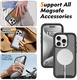 Apple iPhone 15 Pro Hoesje Full Protect 360° Cover met MagSafe Matte Zwart afbeelding 4