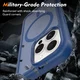 Apple iPhone 15 Pro Hoesje Full Protect 360° Cover met MagSafe Matte Blauw afbeelding 4