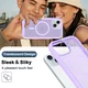 Apple iPhone 15 Hoesje Full Protect 360° Cover met MagSafe Matte Paars afbeelding 7