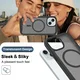 Apple iPhone 15 Hoesje Full Protect 360° Cover met MagSafe Matte Zwart afbeelding 8