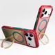 TORRAS World Cup iPhone 17 Pro Max Hoesje MagSafe 360° Kickstand Rood Groen afbeelding 4
