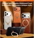 TORRAS Q Pro Leather iPhone 17 Pro Hoesje MagSafe 360° Kickstand Grijs afbeelding 8