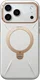 TORRAS Q Pro Leather iPhone 17 Pro Hoesje MagSafe 360° Kickstand Grijs afbeelding 2