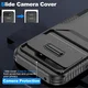 Google Pixel 10a Hoesje Camera Slider Back Cover Schokbestendig Zwart afbeelding 4