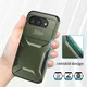 Google Pixel 10a Hoesje Camera Slider Back Cover Schokbestendig Groen afbeelding 5