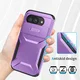 Google Pixel 10a Hoesje Camera Slider Back Cover Schokbestendig Paars afbeelding 5