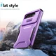 Google Pixel 10a Hoesje Camera Slider Back Cover Schokbestendig Paars afbeelding 7