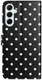 Samsung Galaxy A37 Hoesje Portemonnee Book Case Polka Dot Zwart afbeelding 4