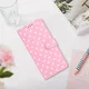Samsung Galaxy A37 Hoesje Portemonnee Book Case Polka Dot Roze afbeelding 2