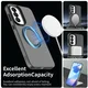 Samsung Galaxy A37 Hoesje MagSafe Backcover Semi-Transparant & Zwart afbeelding 4