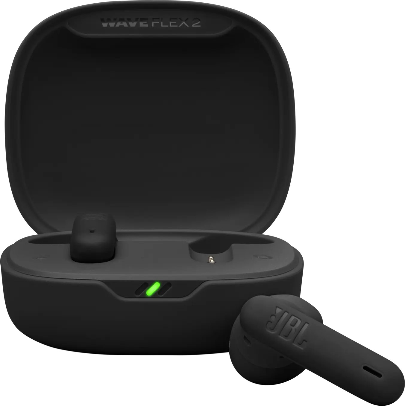 JBL Wave Flex 2 In-Ear Draadloze Bluetooth Oordopjes Zwart afbeelding 1