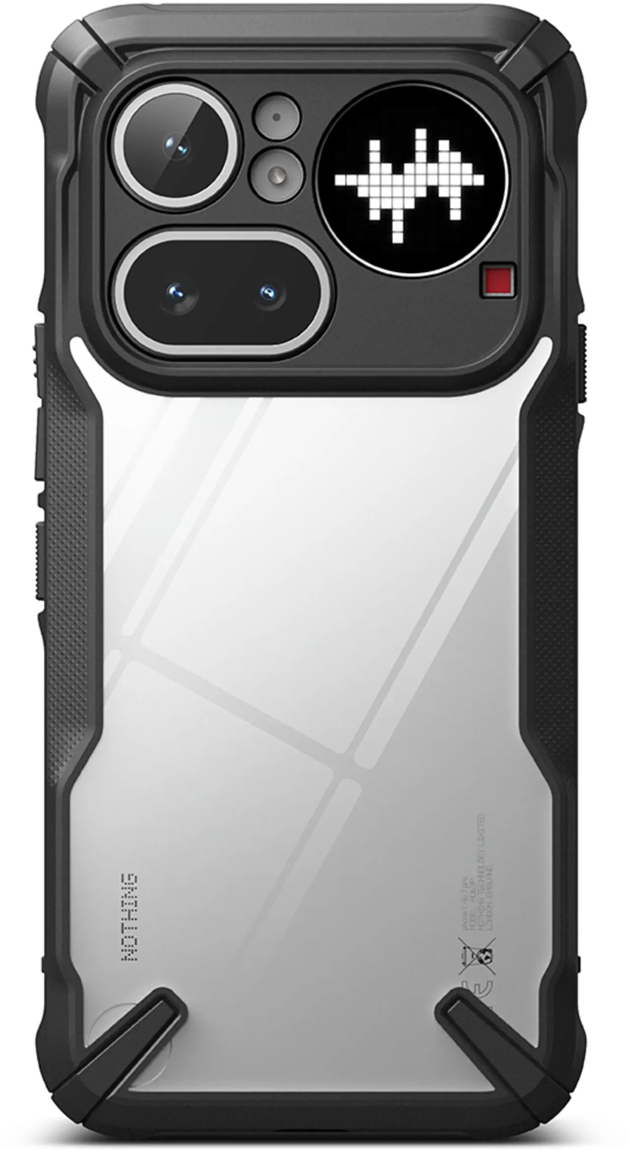 Ringke Fusion X Nothing Phone (4a) Pro Hoesje Back Cover Zwart afbeelding 12