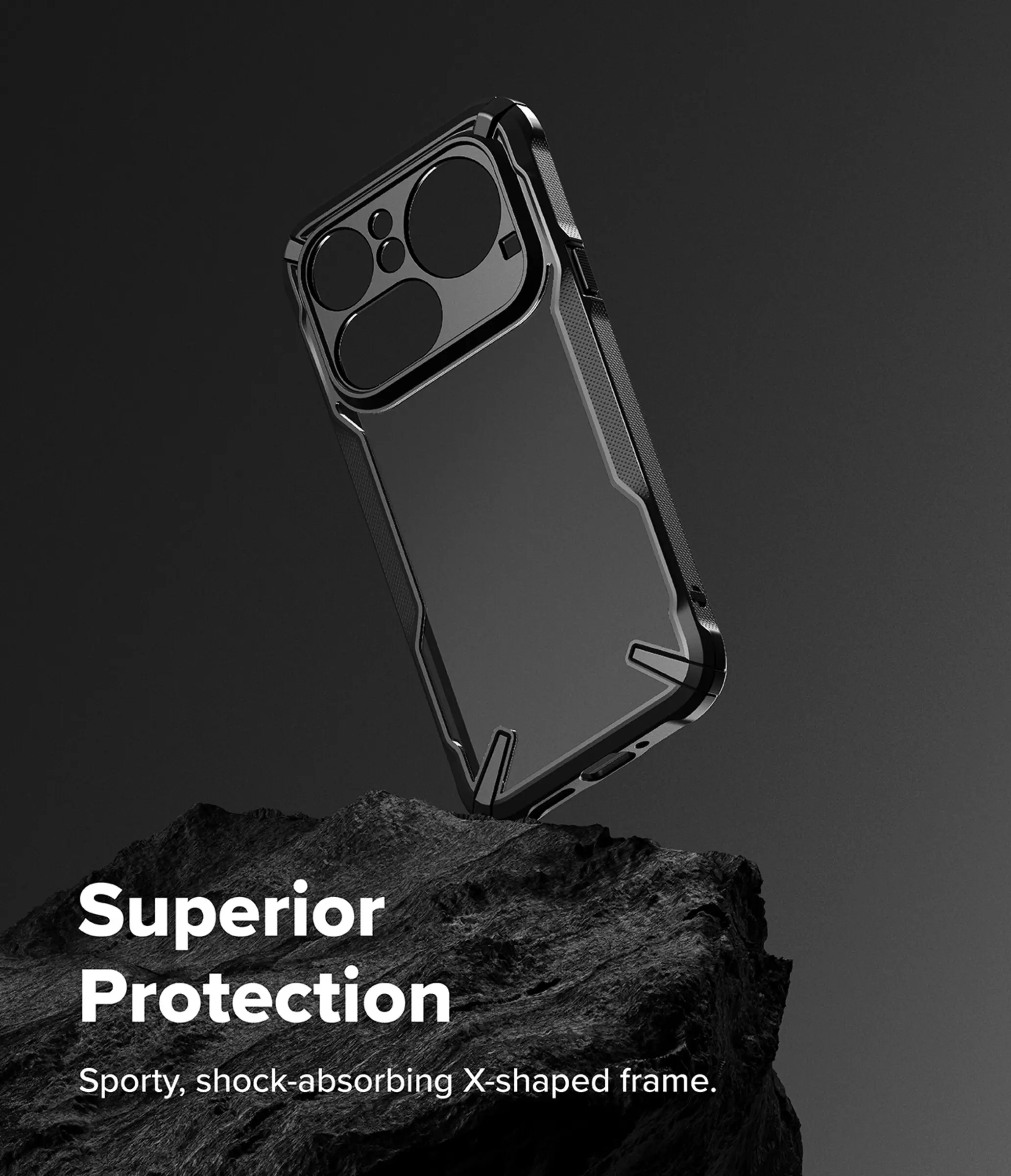 Ringke Fusion X Nothing Phone (4a) Pro Hoesje Back Cover Zwart afbeelding 3