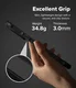 Ringke Fusion X Nothing Phone (4a) Pro Hoesje Back Cover Zwart afbeelding 5
