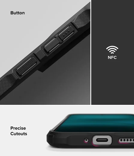 Ringke Fusion X Nothing Phone (4a) Pro Hoesje Back Cover Zwart afbeelding 9