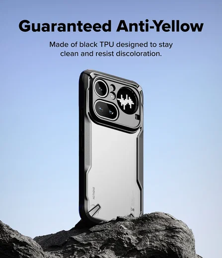Ringke Fusion X Nothing Phone (4a) Pro Hoesje Back Cover Zwart afbeelding 4