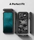 Ringke Fusion X Nothing Phone (4a) Hoesje Back Cover Camo Zwart afbeelding 2