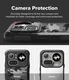 Ringke Fusion X Nothing Phone (4a) Hoesje Back Cover Camo Zwart afbeelding 4
