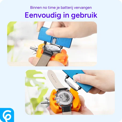 SBG Horlogekast Achterkant Opener Batterij Vervangen Gereedschap afbeelding 2