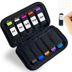 SBG USB-Stick Organizer Tas / Pouch met Ritssluiting voor 10 USB-Sticks Zwart afbeelding