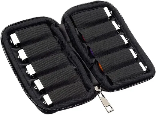 SBG USB-Stick Organizer Tas / Pouch met Ritssluiting voor 10 USB-Sticks Zwart afbeelding 6
