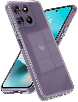 Motorola Moto G57 (Power) Hoesje Dun TPU Back Cover Transparant