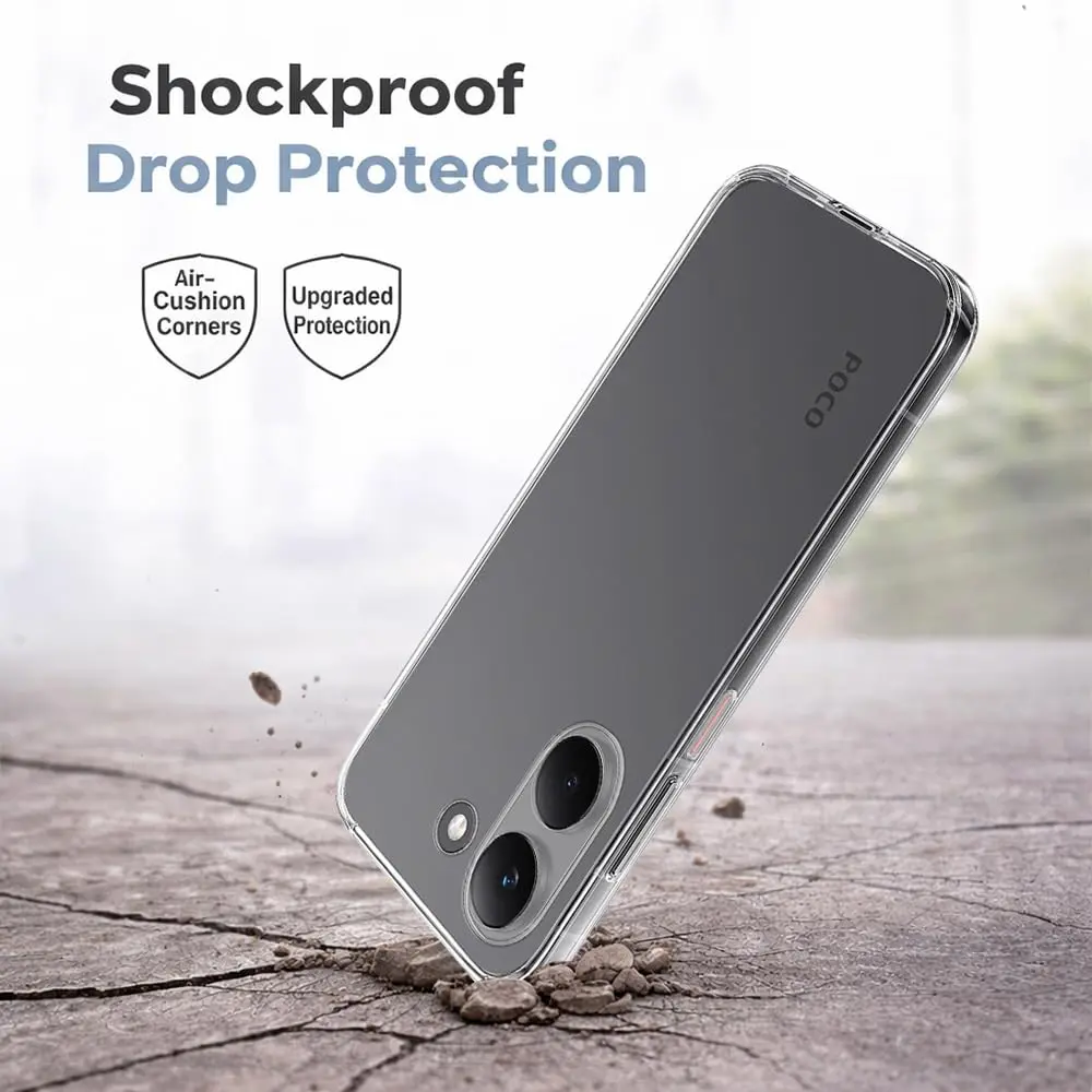 Xiaomi Poco X8 Pro Hoesje Dun TPU Back Cover Transparant afbeelding 4