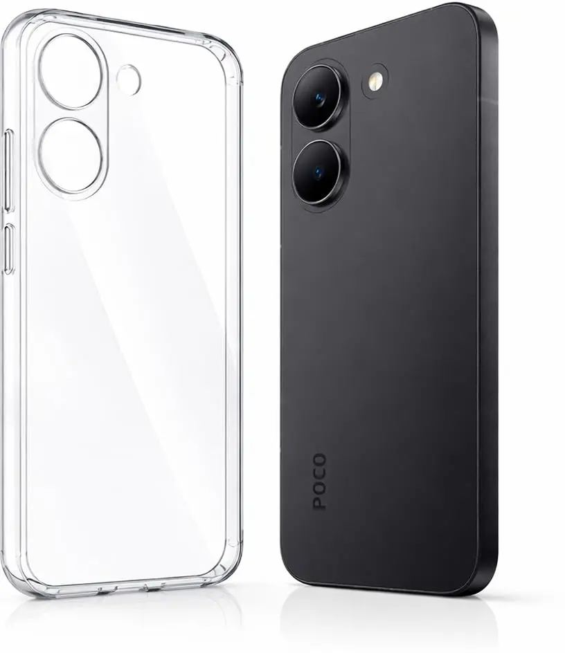 Xiaomi Poco X8 Pro Hoesje Dun TPU Back Cover Transparant afbeelding 6