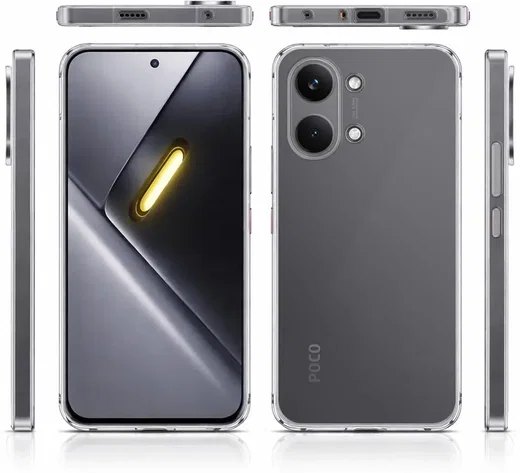 Xiaomi Poco X8 Pro Max Hoesje Dun TPU Back Cover Transparant afbeelding 5