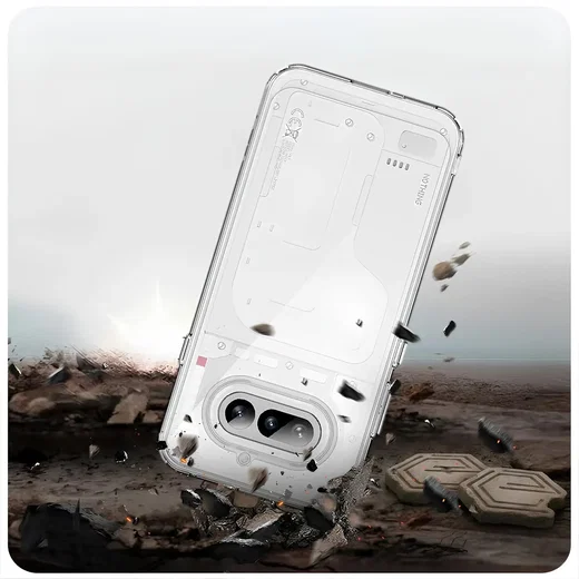 Nothing Phone (4a) Hoesje Dun TPU Back Cover Transparant afbeelding 2