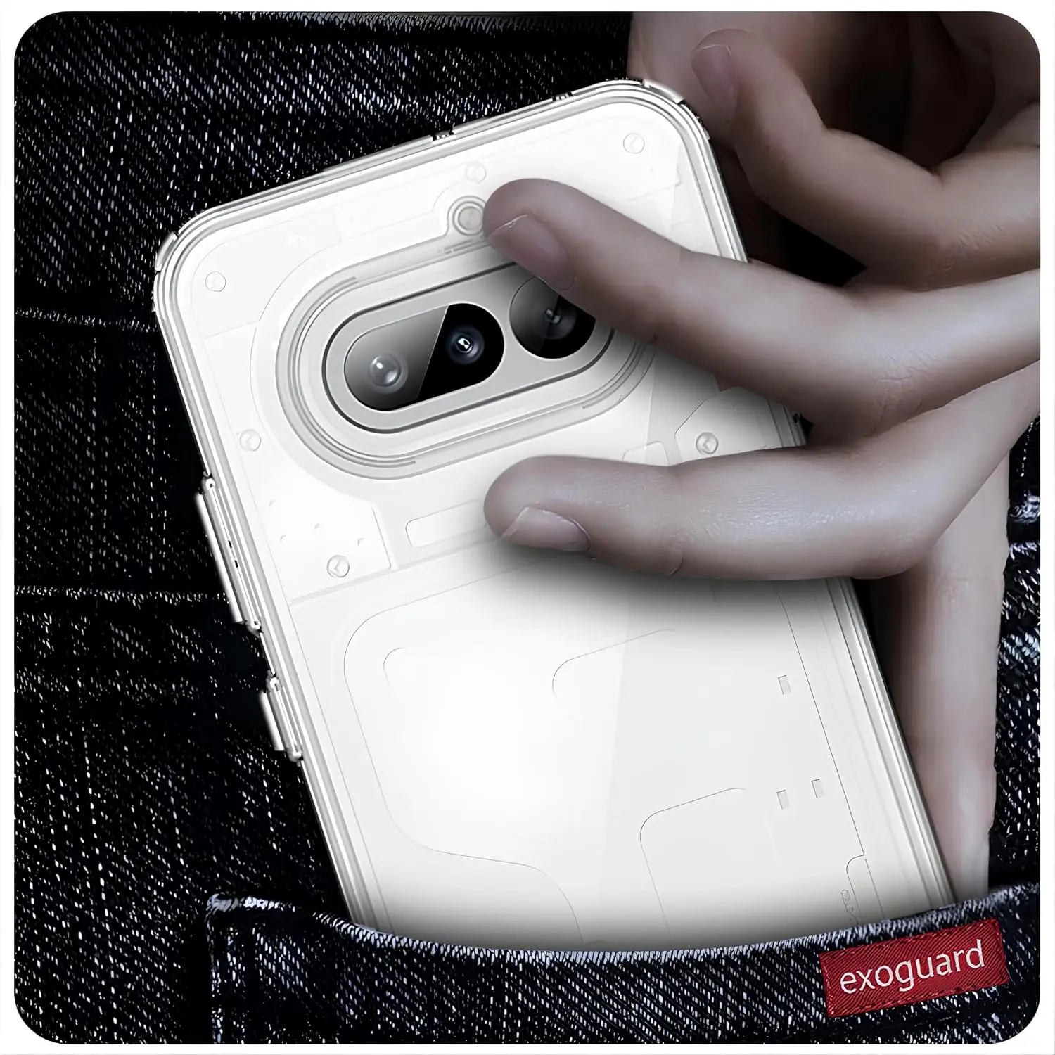 Nothing Phone (4a) Hoesje Dun TPU Back Cover Transparant afbeelding 8