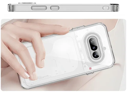Nothing Phone (4a) Hoesje Dun TPU Back Cover Transparant afbeelding 6