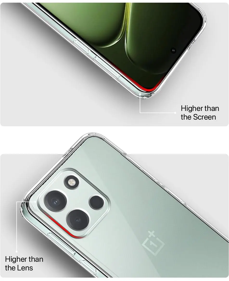 OnePlus Nord 6 Hoesje Dun TPU Back Cover Transparant afbeelding 2