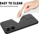 Xiaomi Poco X8 Pro Max Hoesje Dun TPU Back Cover Matte Zwart afbeelding 8