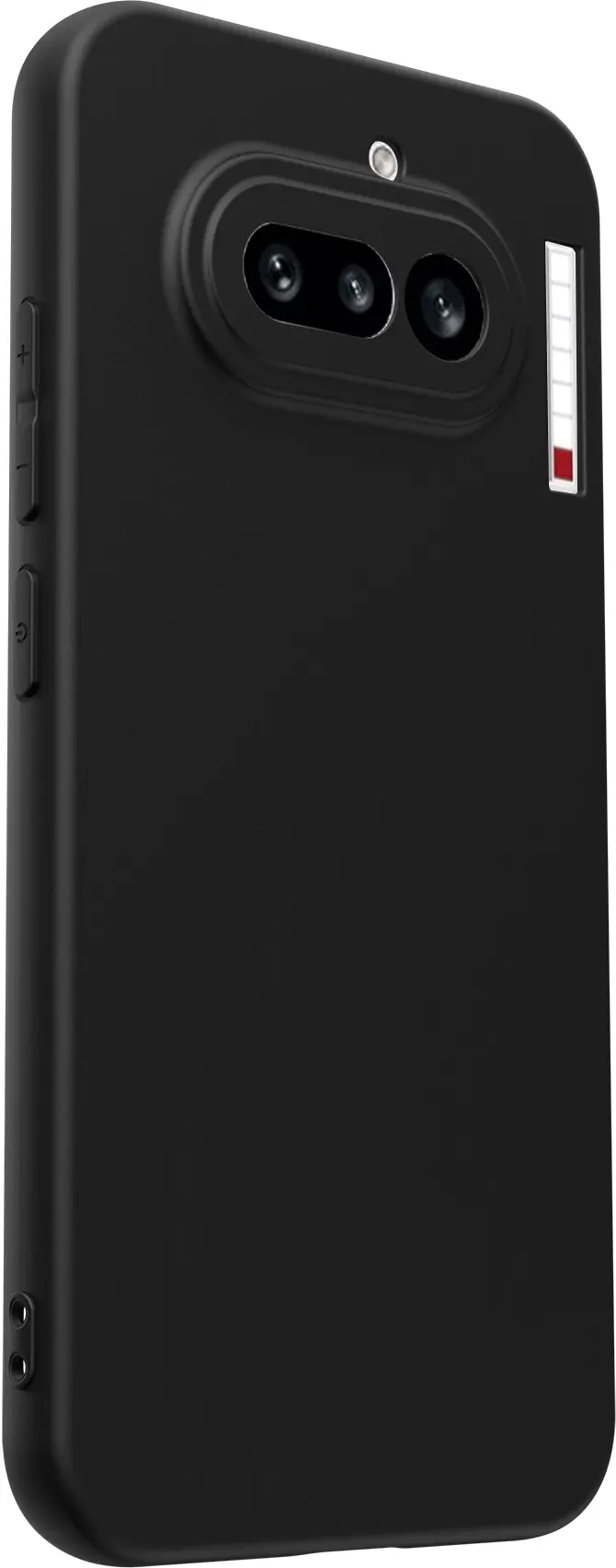 Nothing Phone (4a) Hoesje Dun TPU Back Cover Matte Zwart afbeelding 11