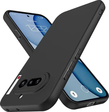Nothing Phone (4a) Hoesje Dun TPU Back Cover Matte Zwart