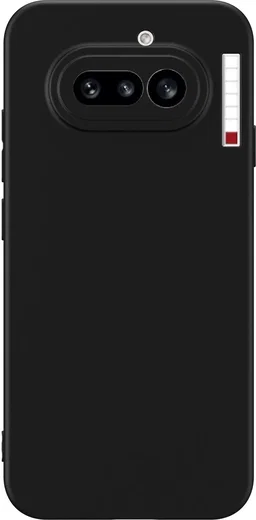 Nothing Phone (4a) Hoesje Dun TPU Back Cover Matte Zwart afbeelding 10