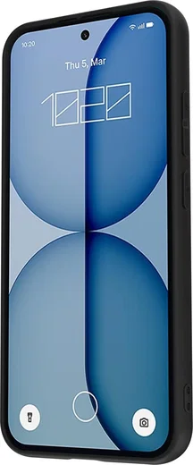 Nothing Phone (4a) Hoesje Dun TPU Back Cover Matte Zwart afbeelding 3