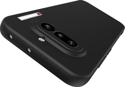 Nothing Phone (4a) Hoesje Dun TPU Back Cover Matte Zwart afbeelding 7