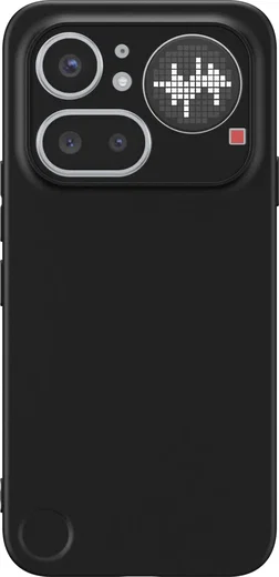 Nothing Phone 4a Pro Hoesje Dun TPU Back Cover Matte Zwart afbeelding 5