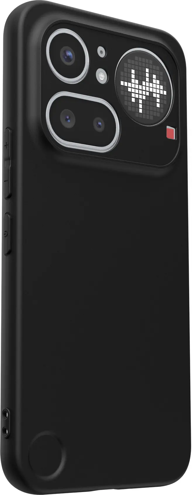 Nothing Phone 4a Pro Hoesje Dun TPU Back Cover Matte Zwart afbeelding 6